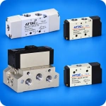 Distribuitoare actionate pneumatic
