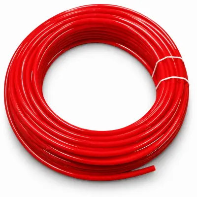 Furtun poliamida 6x4 rosu
