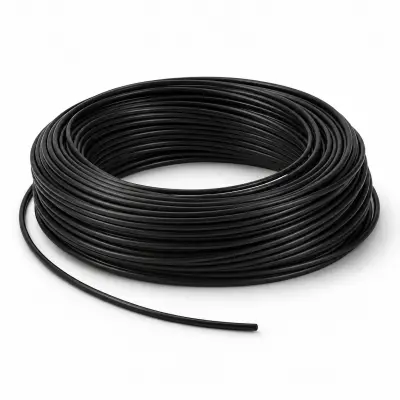 Furtun poliamida 6x4 negru