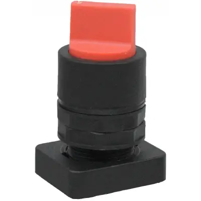 Accesoriu buton tip selector culoare rosie