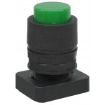 Accesoriu tip buton in relief culoare verde