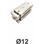  Cilindri pneumatici antirotatie seria TACE Piston Ø12