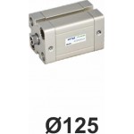 Cilindri pneumatici compacti seria ACE ISO 21287 Ø125