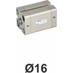 Cilindri pneumatici compacti seria ACE ISO 21287 Ø16