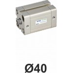 Cilindri pneumatici compacti seria ACE ISO 21287 Ø40