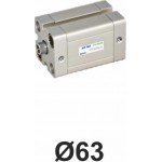 Cilindri pneumatici compacti seria ACE ISO 21287 Ø63