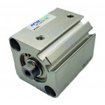 Cilindru pneumatic compact dubla actionare seria ACQ cu magnet, Piston Ø25 mm, Cursa 15 mm