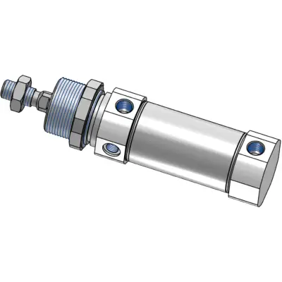 Cilindru pneumatic rotund ISO 6432 Piston Ø32 Cursa 25 mm