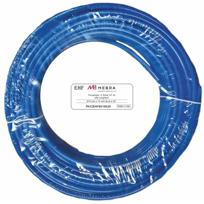 Furtun poliamida 10x8 albastru rola 25m
