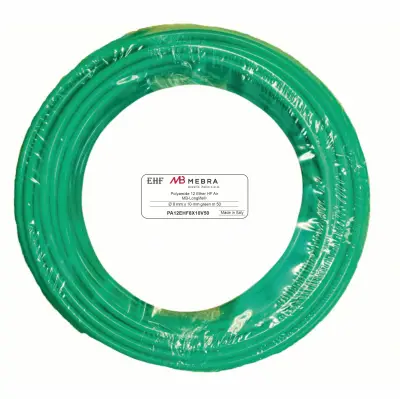 Furtun poliamida 10X8 verde rola 50m