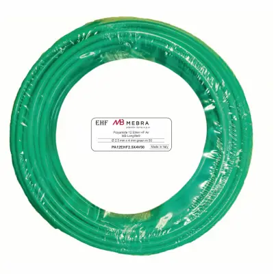 Furtun poliamida 4X2.5 verde rola 50m