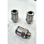 Conector push-in drept INOX 316 1/8 - Ø6 Conector push-in drept INOX 316 1/8 - Ø6