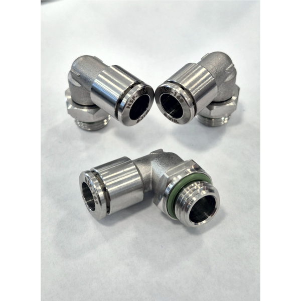 Conector push-in cot INOX 316 1/8 - Ø4