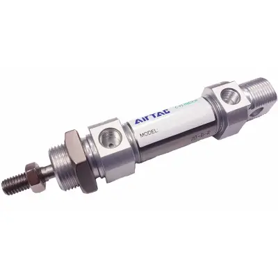 Cilindru pneumatic rotund ISO 6432 Ø10 Cursa 10 mm