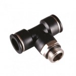 Conector rapid push-In T axial filet exterior 3/8" - Ø8