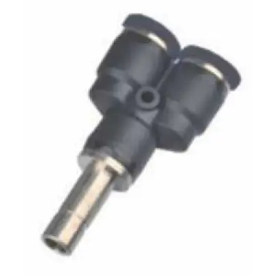 Conector push-in Y egal de legatura cu plug-in Ø4