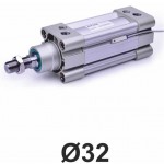 Cilindri pneumatici ISO 15552 Piston Ø32