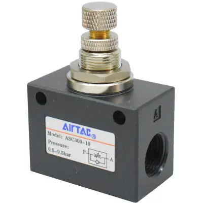 Regulator debit cu prindere in panou 1/4"