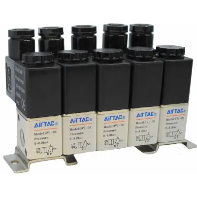 Ansamblu electrovalve 3V1-06 5 posturi 12VDC
