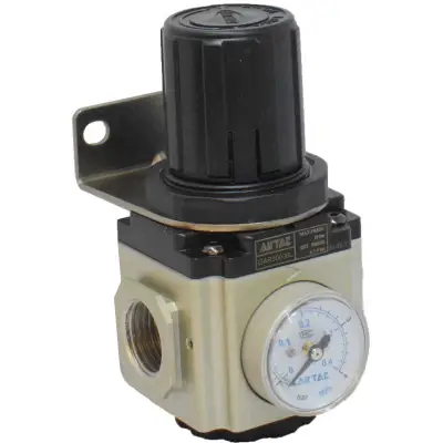 Regulator de presiune cu manometru exterior 0-4 bar 1/4"