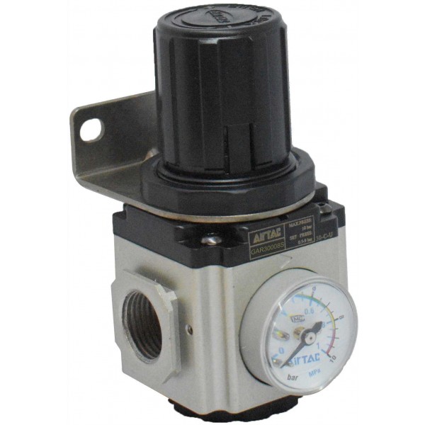 Regulator de presiune cu manometru exterior 0-10 bar 1/4"