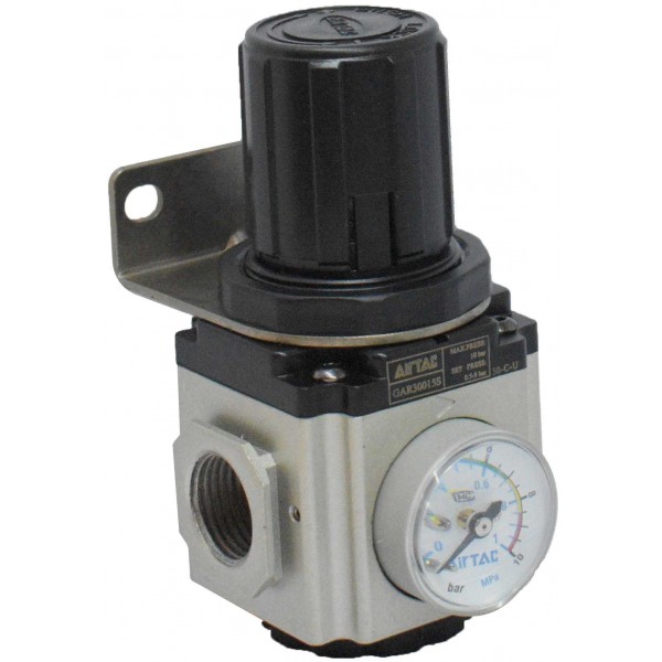 Regulator de presiune cu manometru exterior 0-10 bar 1/2"