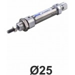 Cilindri pneumatici rotunzi ISO 6432 Ø25